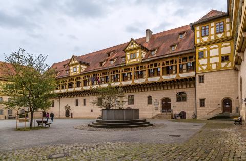 Tubingen courtyard